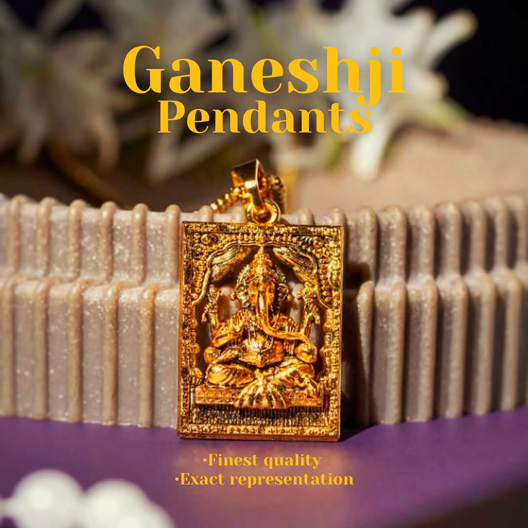 Ganeshji Pendant With chain