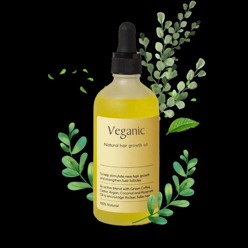 Vegan Natural Hair Growth Oil (1+1 Free)