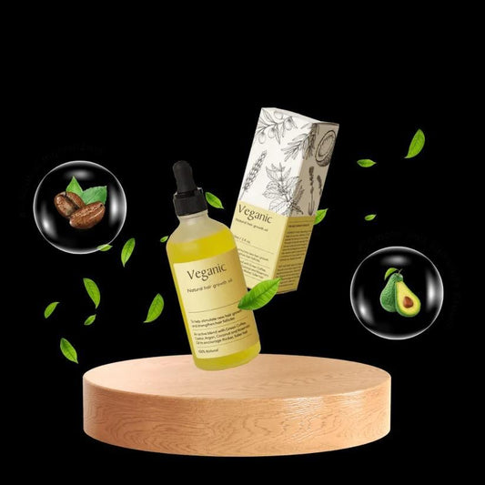 Vegan Natural Hair Growth Oil (1+1 Free)