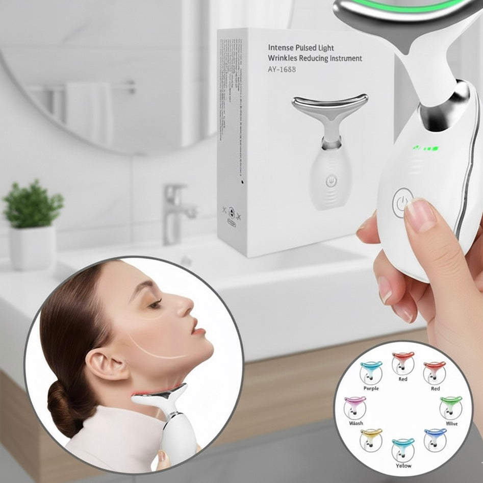 Neck & Face Massager and Wrinkle Remover.